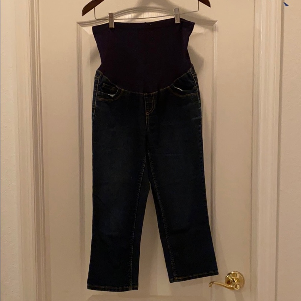 Maternity Capri Jeans